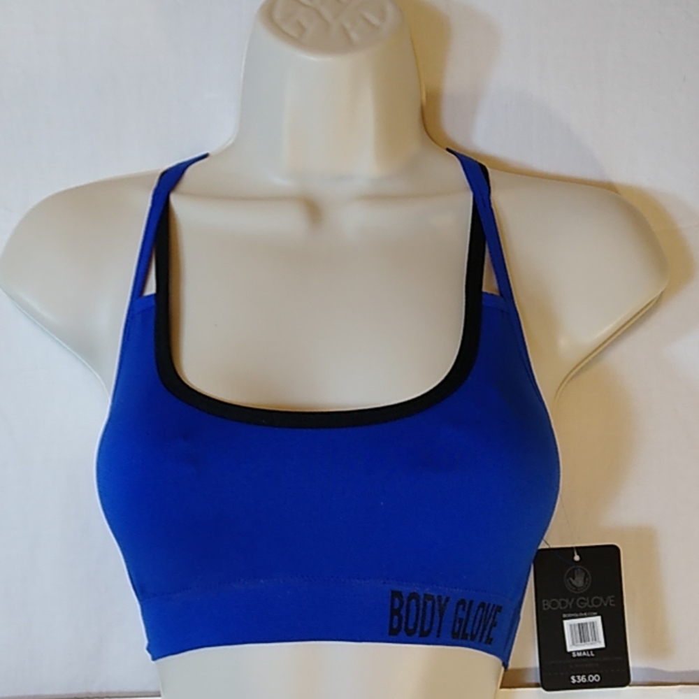 Body Glove padded active Bra sz Small